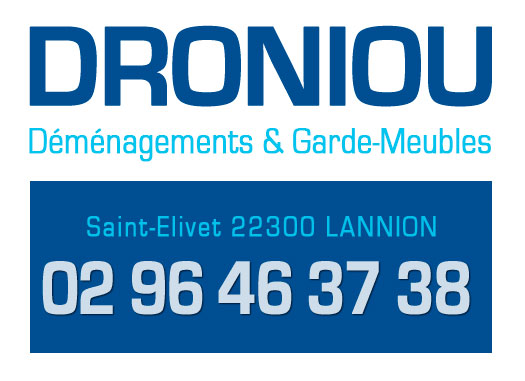 Contactez votre transporteur et garde meuble Droniou : 02 96 46 37 38